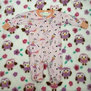 New Jammies Mitted Pajamas Ballerinas